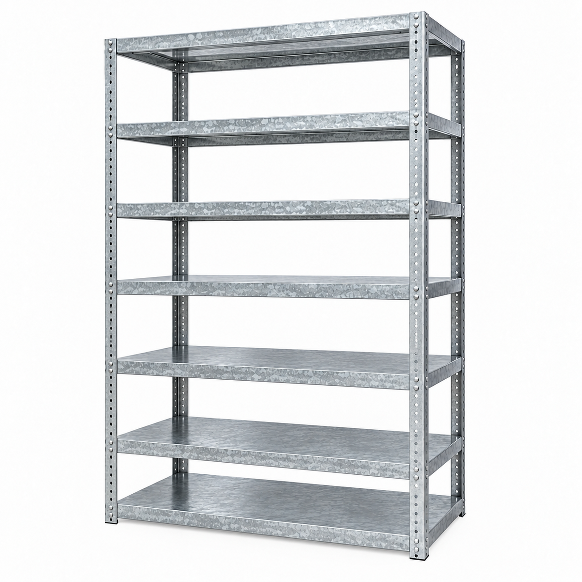Bolted Open Steel Shelving Unit – 1900H × 910W × 450D mm