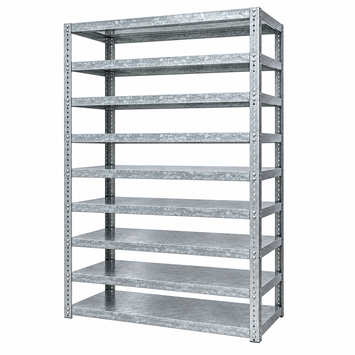 Bolted Open Steel Shelving Unit – 1900H × 910W × 610D mm