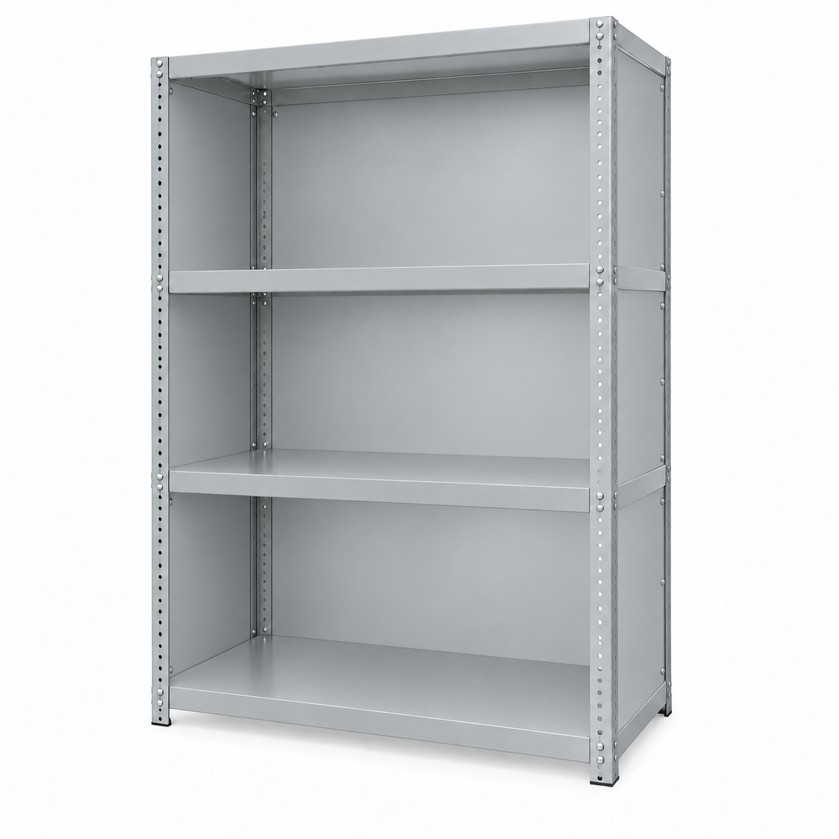 Bolted Closed Steel Shelving Unit – 1900H × 910W × 380D mm