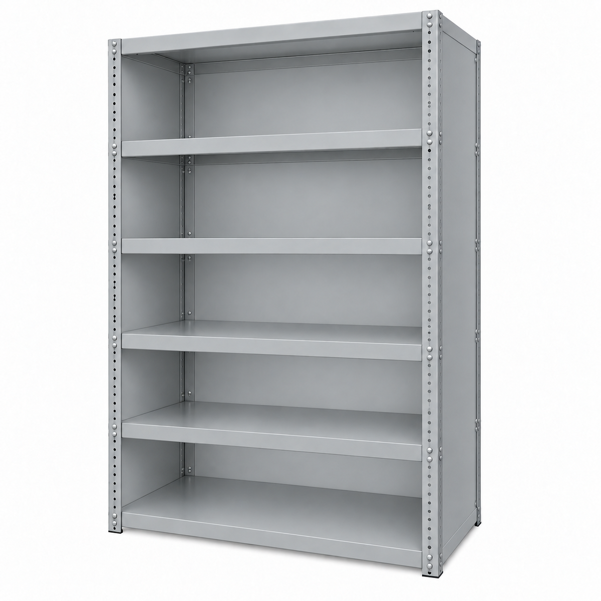 Bolted Closed Steel Shelving Unit – 1900H × 910W × 380D mm