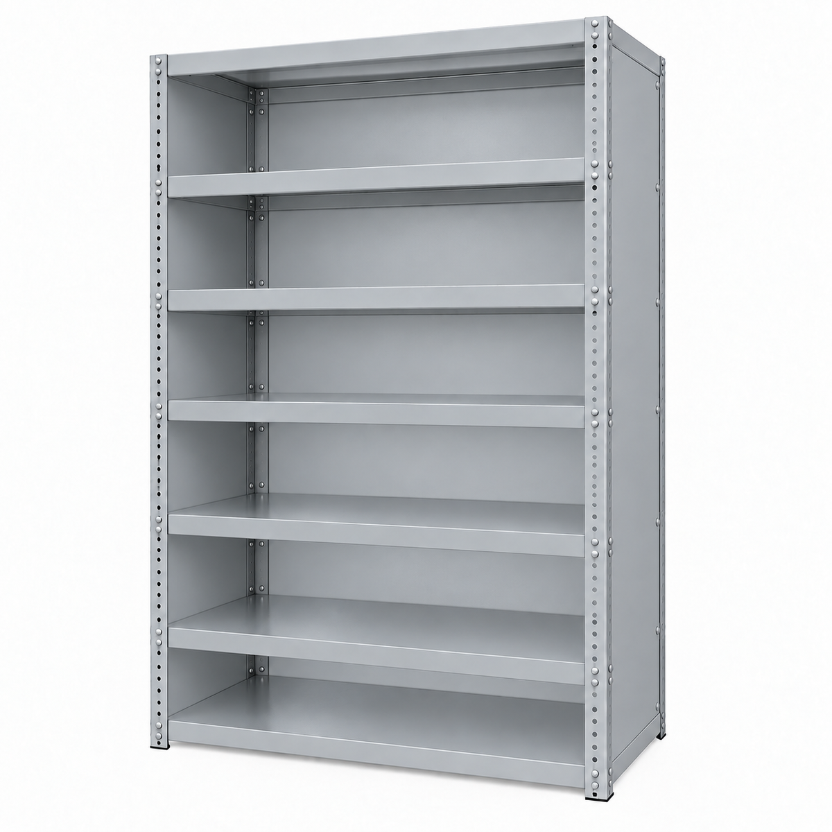 Bolted Closed Steel Shelving Unit – 1900H × 910W × 610D mm