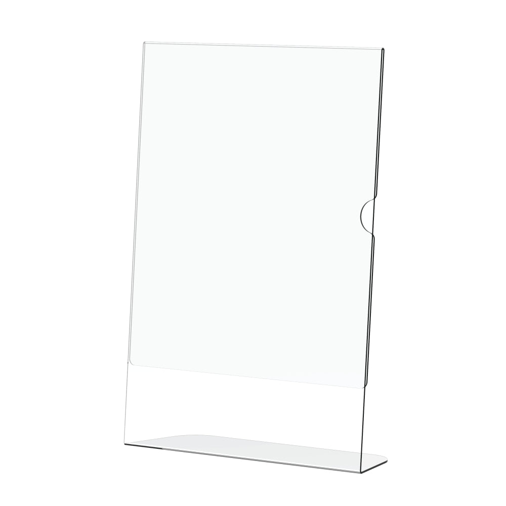 Acrylic Menu Holder - Single Sided - A5 Portrait - Box 5 Acrylic Menu Holder - Single Sided - A5 Portrait - Box 5 [Office Stock]