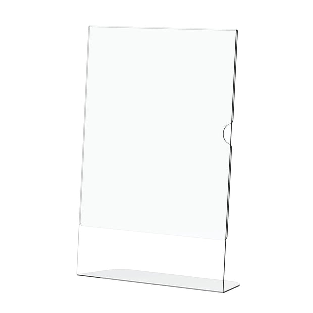 Acrylic Menu Holder - Single Sided - A5 Portrait - Box 5 Acrylic Menu Holder - Single Sided - A5 Portrait - Box 5 [Office Stock]