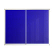 Pinning Display Case (1200*900mm - Royal Blue) Pinning Display Case (1200*900mm - Royal Blue) [Office Stock]