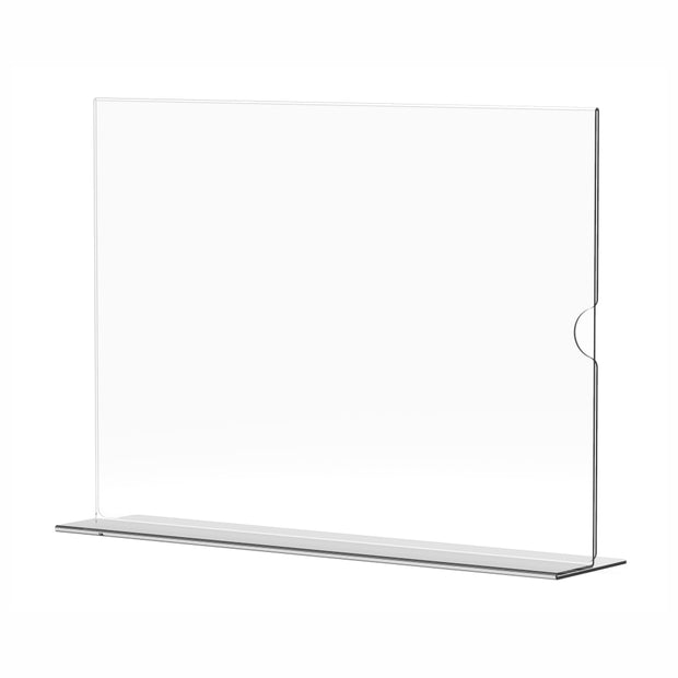 MENU HOLDER ACRYLIC DOUBLE SIDED A5 LANDSCAPE - BOX 5