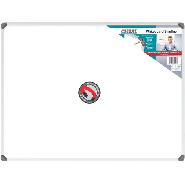 WHITEBOARD SLIMLINE MAGNETIC 1200*900MM