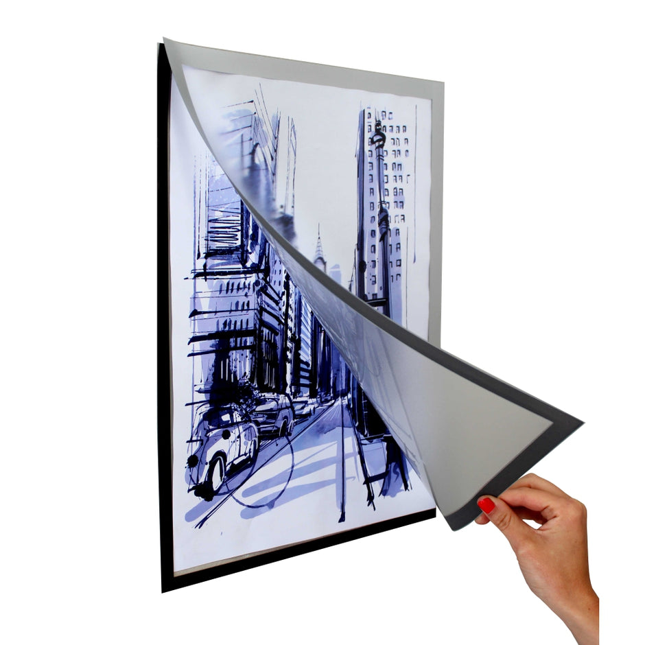 A4 Magnetic Self Adhesive Poster Frame (320*230mm) A4 Magnetic Self Adhesive Poster Frame (320*230mm) [Office Stock]