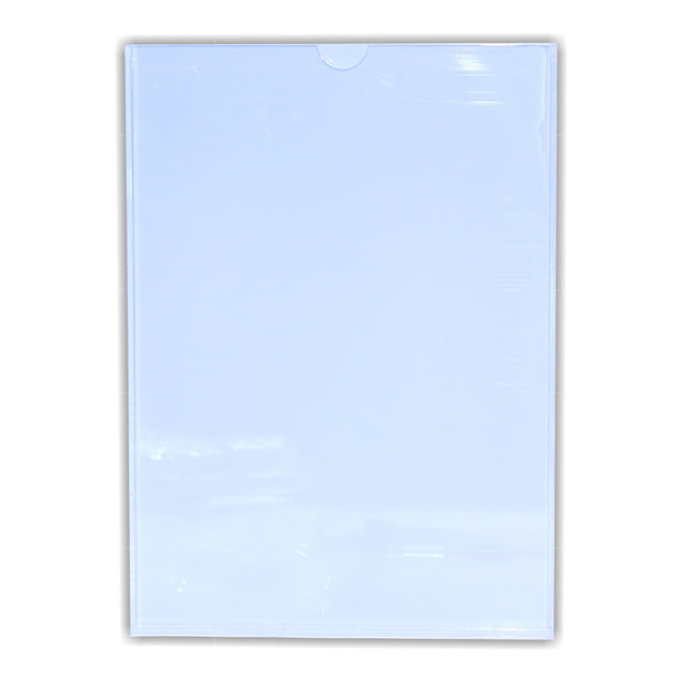 Perspex Pocket (Clear/White Backing A2) Perspex Pocket (Clear/White Backing A2) [Office Stock]