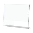 Acrylic Menu Holder - Single Sided - A6 Landscape - Box 5 Acrylic Menu Holder - Single Sided - A6 Landscape - Box 5 [Office Stock]