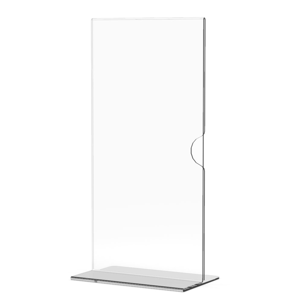 Menu Holder Acrylic Double Sided - 1/3 (DL) A4 - Box 5 Menu Holder Acrylic Double Sided - 1/3 (DL) A4 - Box 5 [Office Stock]