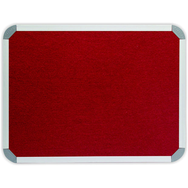 Info Board (Aluminium Frame - 2400*1200mm - Burgandy) Info Board (Aluminium Frame - 2400*1200mm - Burgandy) [Office Stock]