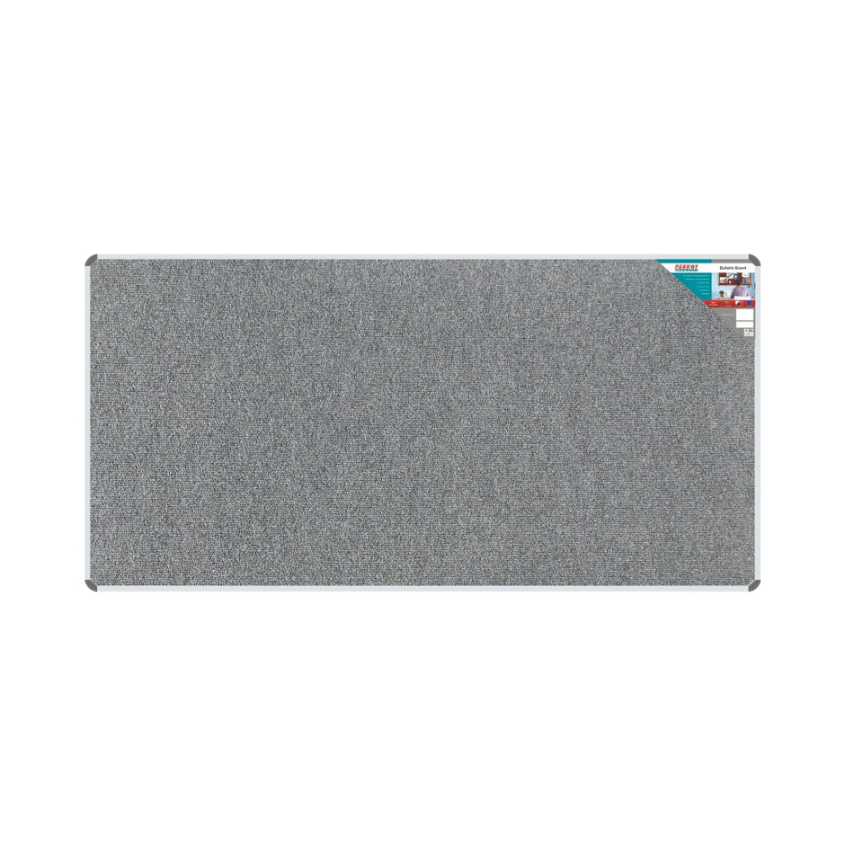 Bulletin Board Ribbed Aluminium Frame (2400x1200mm - Laurel) Bulletin Board Ribbed Aluminium Frame (2400x1200mm - Laurel) [Office Stock]