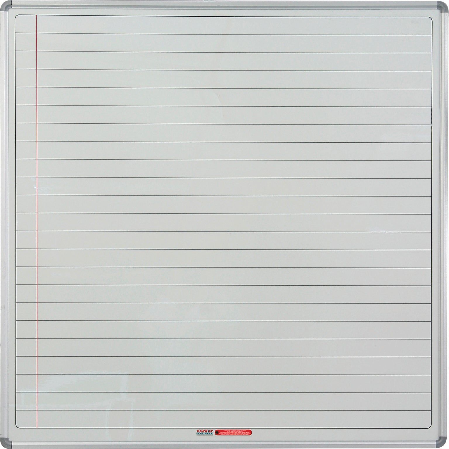 Educational Board Magnetic Whiteboard (1220*1220 - White Lines. Side Panel - Option A)