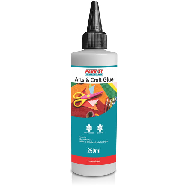 Parrot Arts and Craft Glue 250ml Parrot Arts and Craft Glue 250ml [Office Stock]