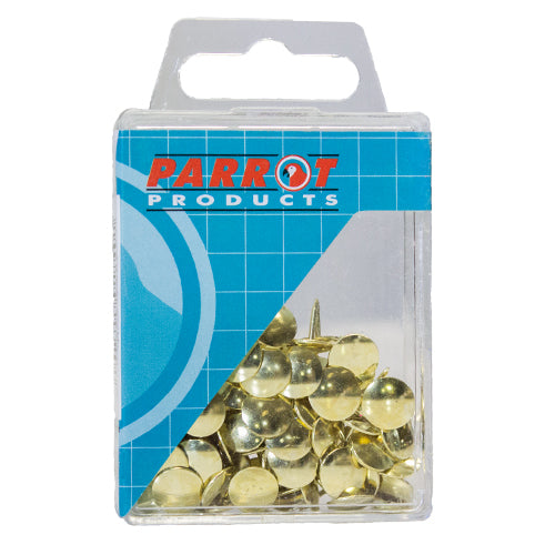 Drawing Pins Brass (Boxed Pack 100) Drawing Pins Brass (Boxed Pack 100) [Office Stock]