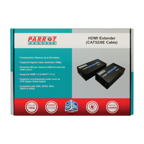 HDMI Extender over CAT52/6E network cable HDMI Extender over CAT52/6E network cable [Office Stock]