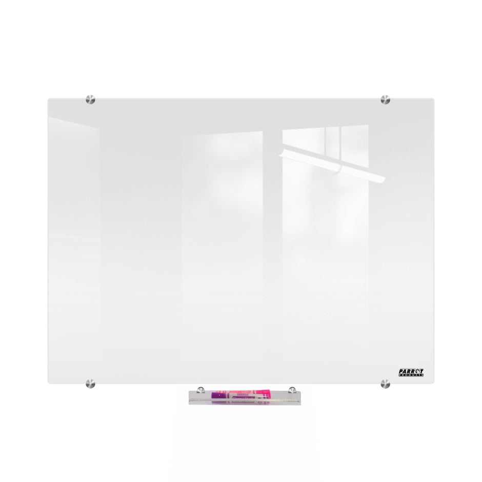 Glass Whiteboard Non-Magnetic (2400x1200mm) Glass Whiteboard Non-Magnetic (2400x1200mm) [Office Stock]