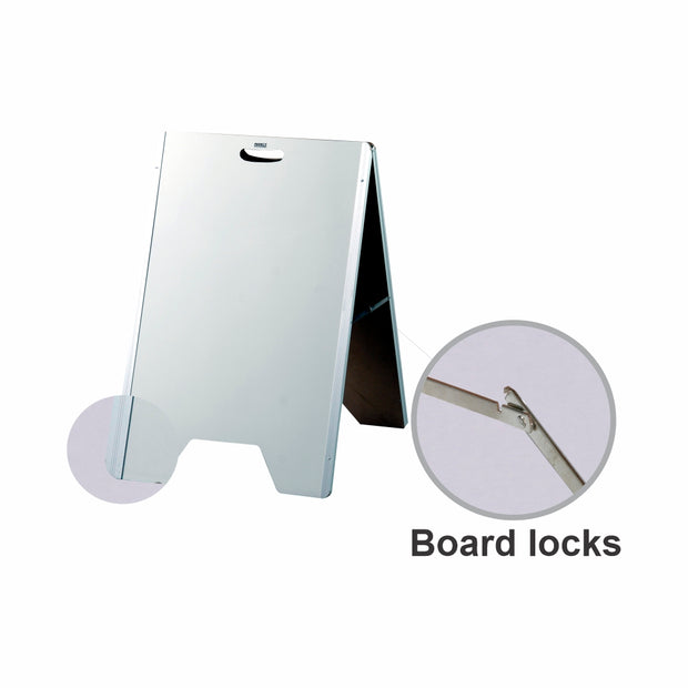 A FRAME WHITEBOARD ALUMINIUM FRAME 900*600MM