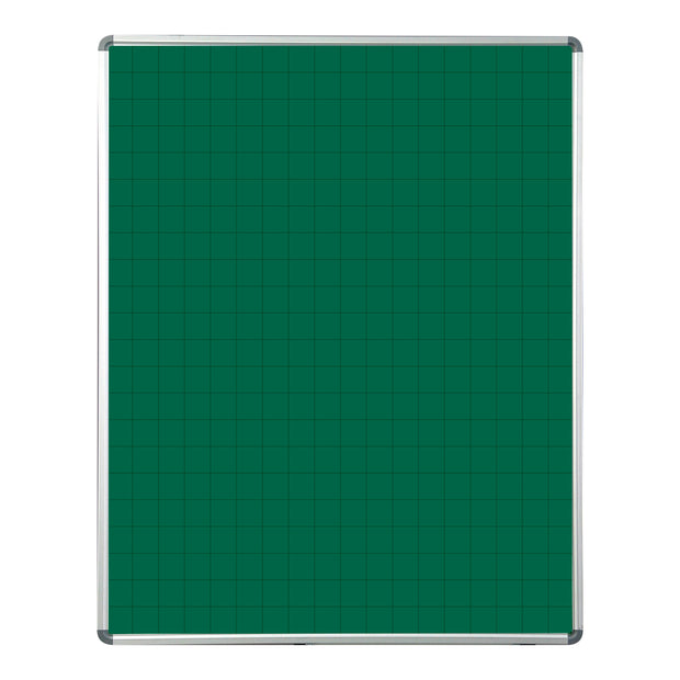 Educational Board Magnetic Chalkboard (1220*920 - Grey Squares - Side Panel - Option A).