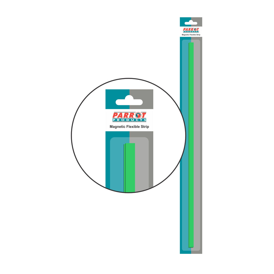 Magnetic Flexible Strip (1000*20mm - Green) Magnetic Flexible Strip (1000*20mm - Green) [Office Stock]