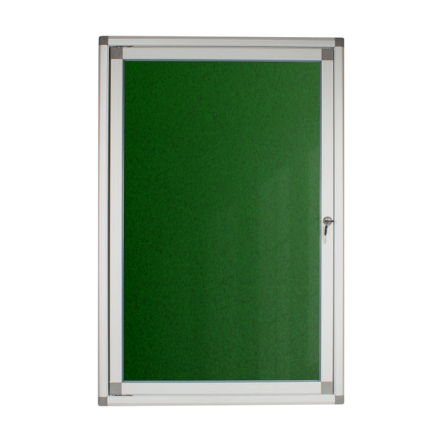 Hinged Pinning Display Case (900*600mm - Green) Hinged Pinning Display Case (900*600mm - Green) [Office Stock]