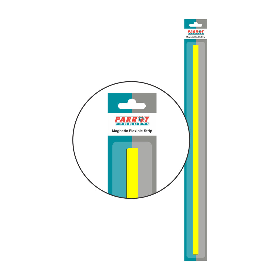 Magnetic Flexible Strip (1000*10mm - Yellow) Magnetic Flexible Strip (1000*10mm - Yellow) [Office Stock]