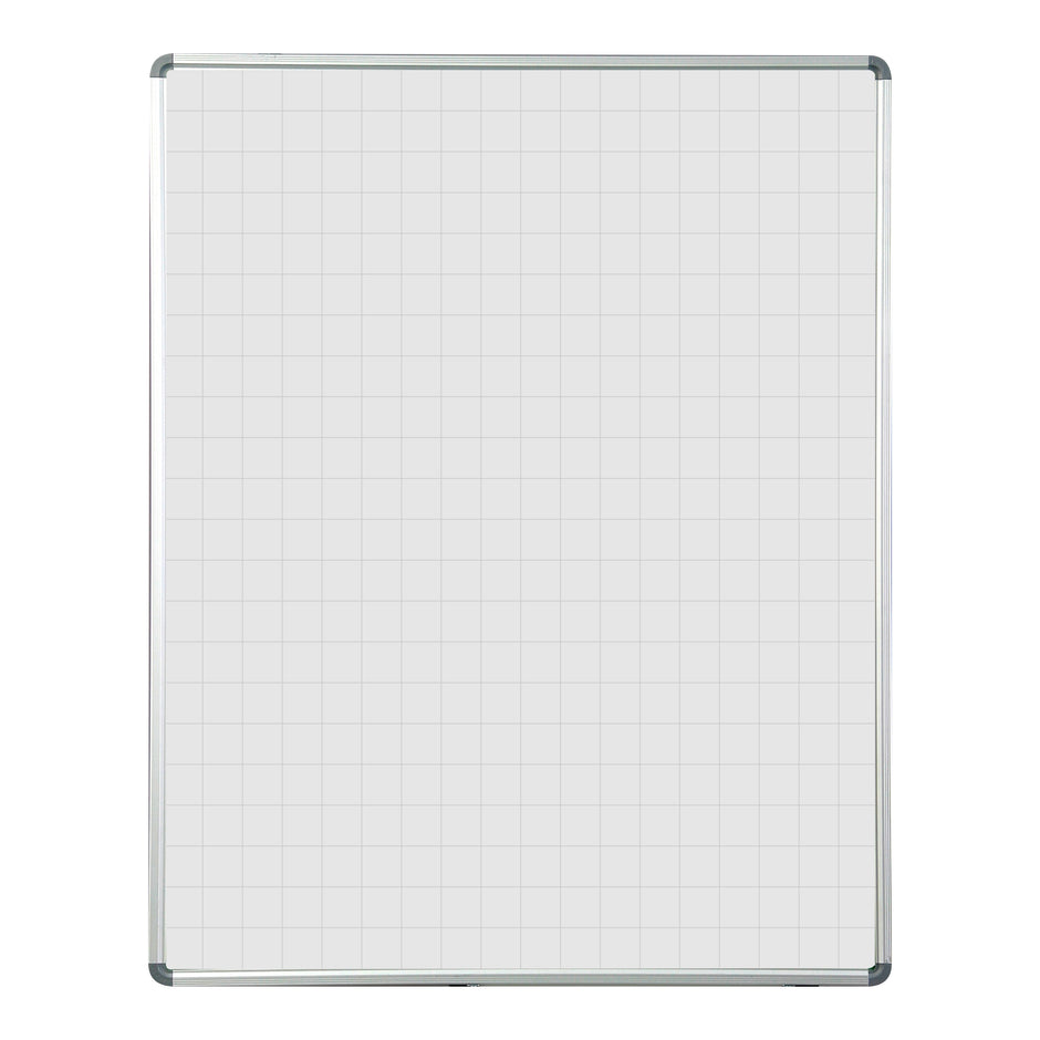 Educational Board Magnetic Whiteboard (1220*920 - Grey Squares - Side Panel - Option A)