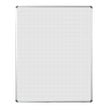 Educational Board Magnetic Whiteboard (1220*920 - Grey Squares - Side Panel - Option A)