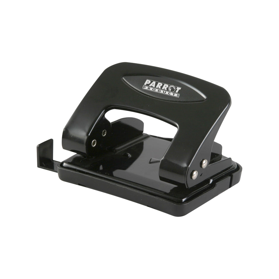 Steel Hole Punch (20 Sheets - Black) Steel Hole Punch (20 Sheets - Black) [Office Stock]