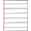 Black Educational Board Magnetic Whiteboard (1220*920 - White Lines - Side Panel - Option A)