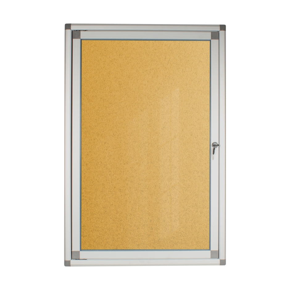 Hinged Pinning Display Case (900*600mm - Beige) Hinged Pinning Display Case (900*600mm - Beige) [Office Stock]