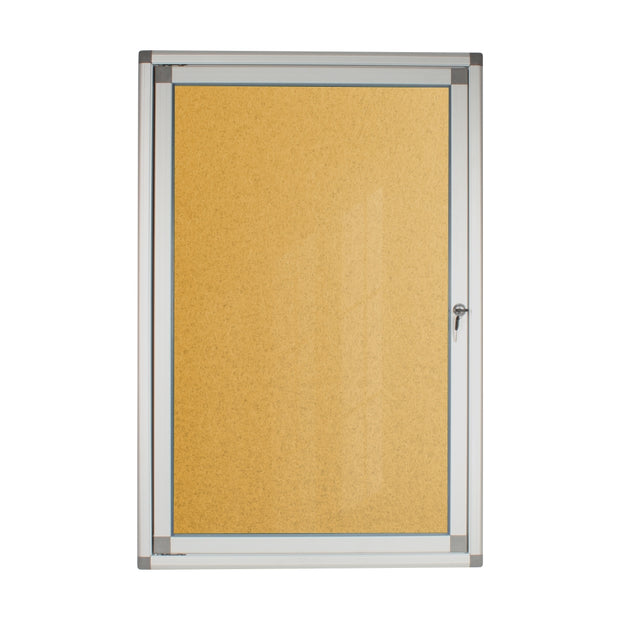 Hinged Pinning Display Case (900*600mm - Beige) Hinged Pinning Display Case (900*600mm - Beige) [Office Stock]