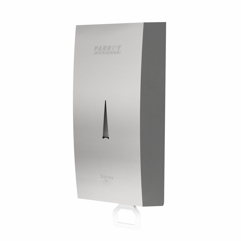 Janitorial Stainless Steel Wall Mounted Manual Sanitizer Dispenser 1000ml Janitorial Stainless Steel Wall Mounted Manual Sanitizer Dispenser 1000ml [Office Stock]