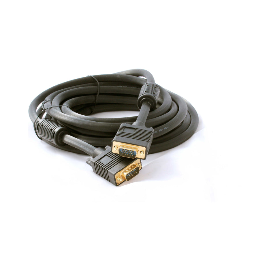 Cable - 15 Pin Male To Male VGA 5M Fly Lead Cable - 15 Pin Male To Male VGA 5M Fly Lead [Office Stock]