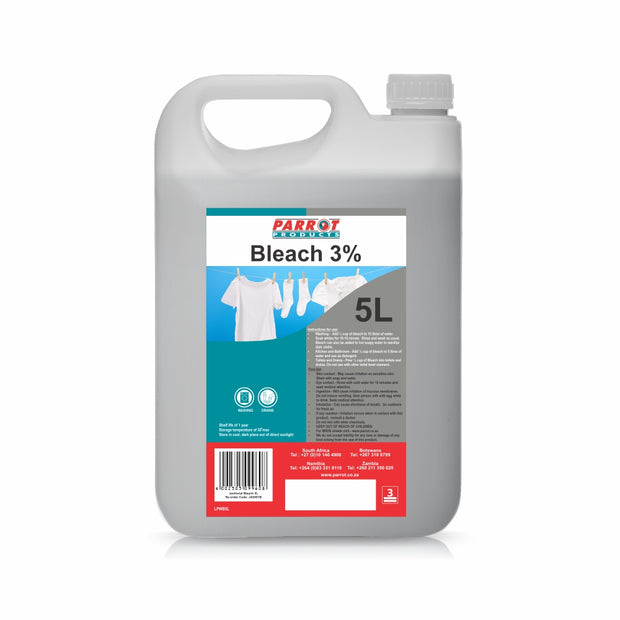 JANITORIAL BLEACH 3% 5L