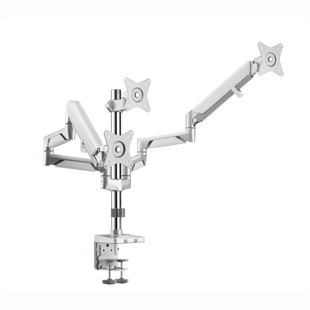 Triple Monitor Clamp Bracket with Gas Spring Arm Triple Monitor Clamp Bracket with Gas Spring Arm [Office Stock]