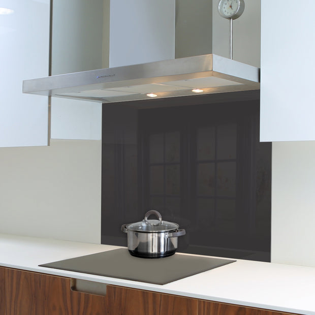 Metallic Black Hob Splashback (898 x 700 x 6mm) Metallic Black Hob Splashback (898 x 700 x 6mm) [Office Stock]