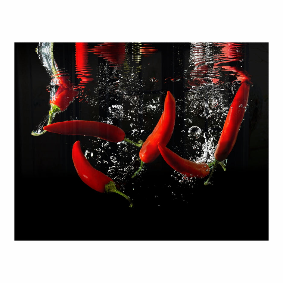 Chilli Hob Splashback (898 X 700 X 6mm) Chilli Hob Splashback (898 X 700 X 6mm) [Office Stock]