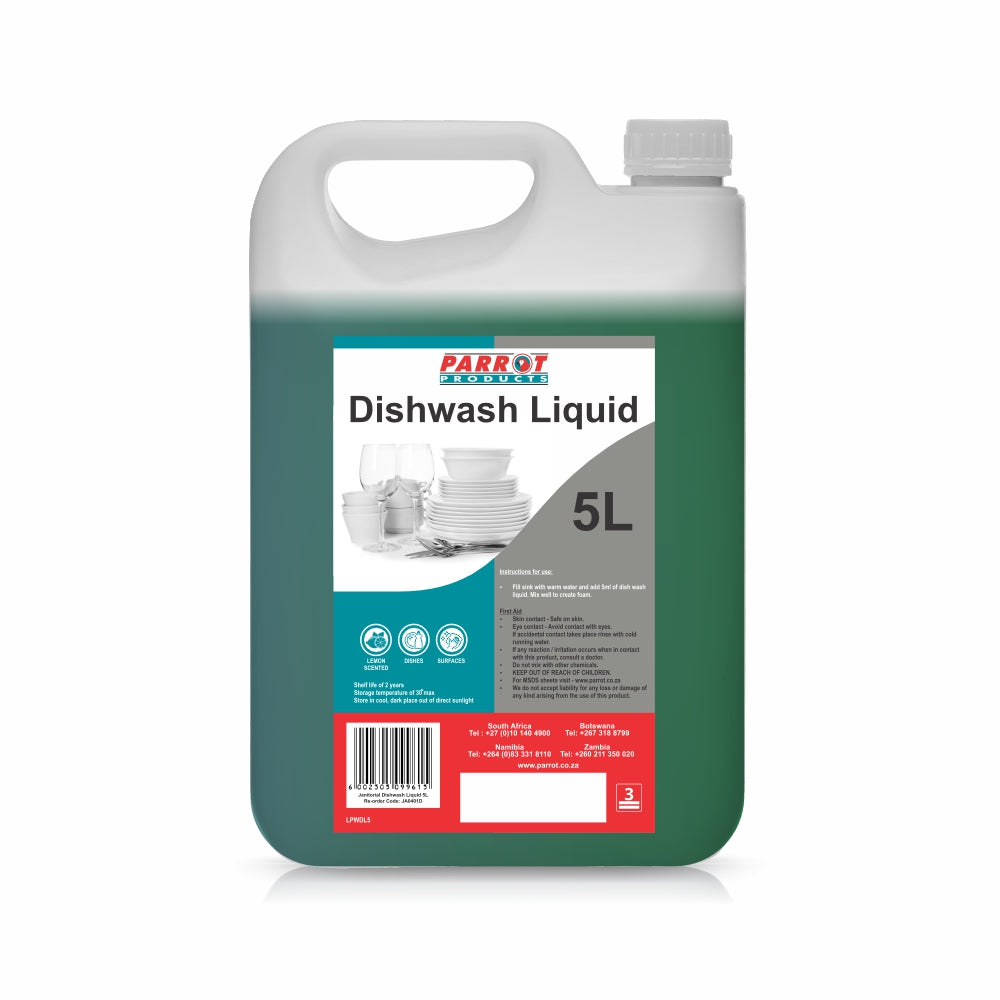 Janitorial Dishwashing Liquid 5 Litre Janitorial Dishwashing Liquid 5 Litre [Office Stock]