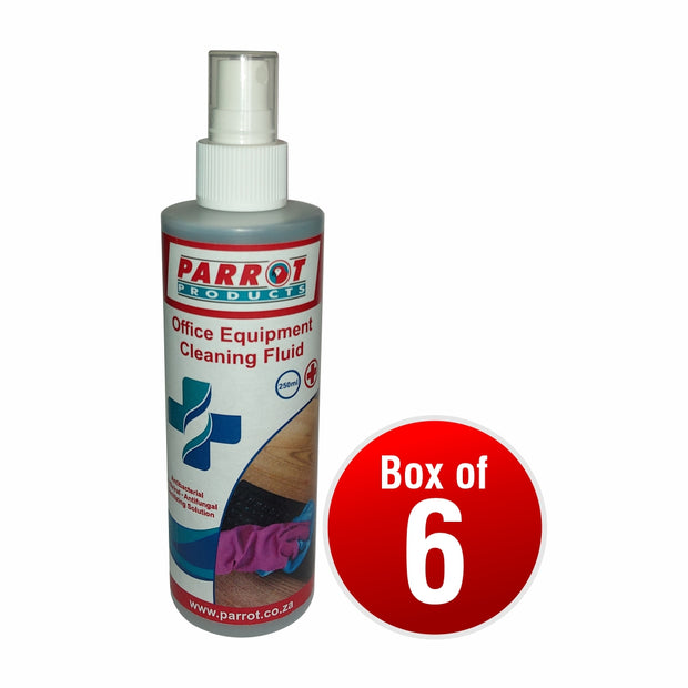 CLEANING FLUID OFFICE EQUIPMENT 250ML UNCARDED BOX OF 6