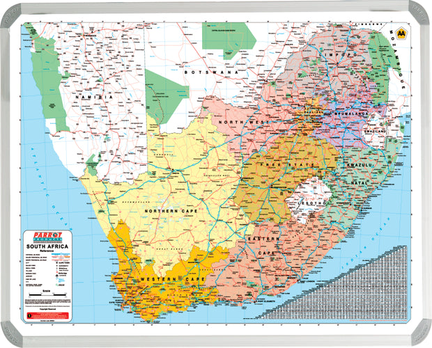 MAP - SOUTH AFRICA - AA 1200*900mm