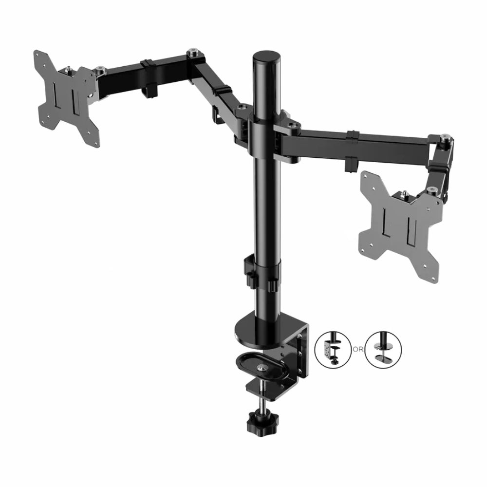 Monitor Bracket Dual Arm - Econo Monitor Bracket Dual Arm - Econo [Office Stock]