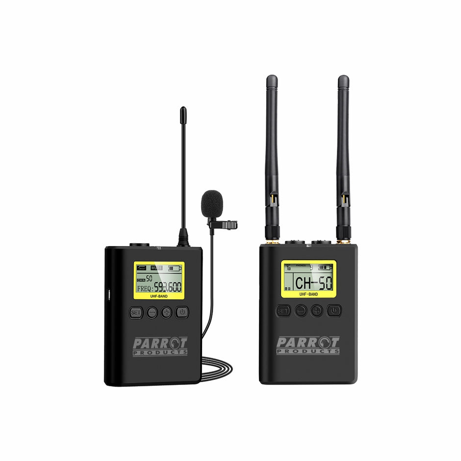 Wireless Lapel Microphone (Dual Channel) Wireless Lapel Microphone (Dual Channel) [Office Stock]