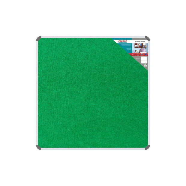 Bulletin Board Ribbed Aluminium Frame (900x900mm - Palm) Bulletin Board Ribbed Aluminium Frame (900x900mm - Palm) [Office Stock]