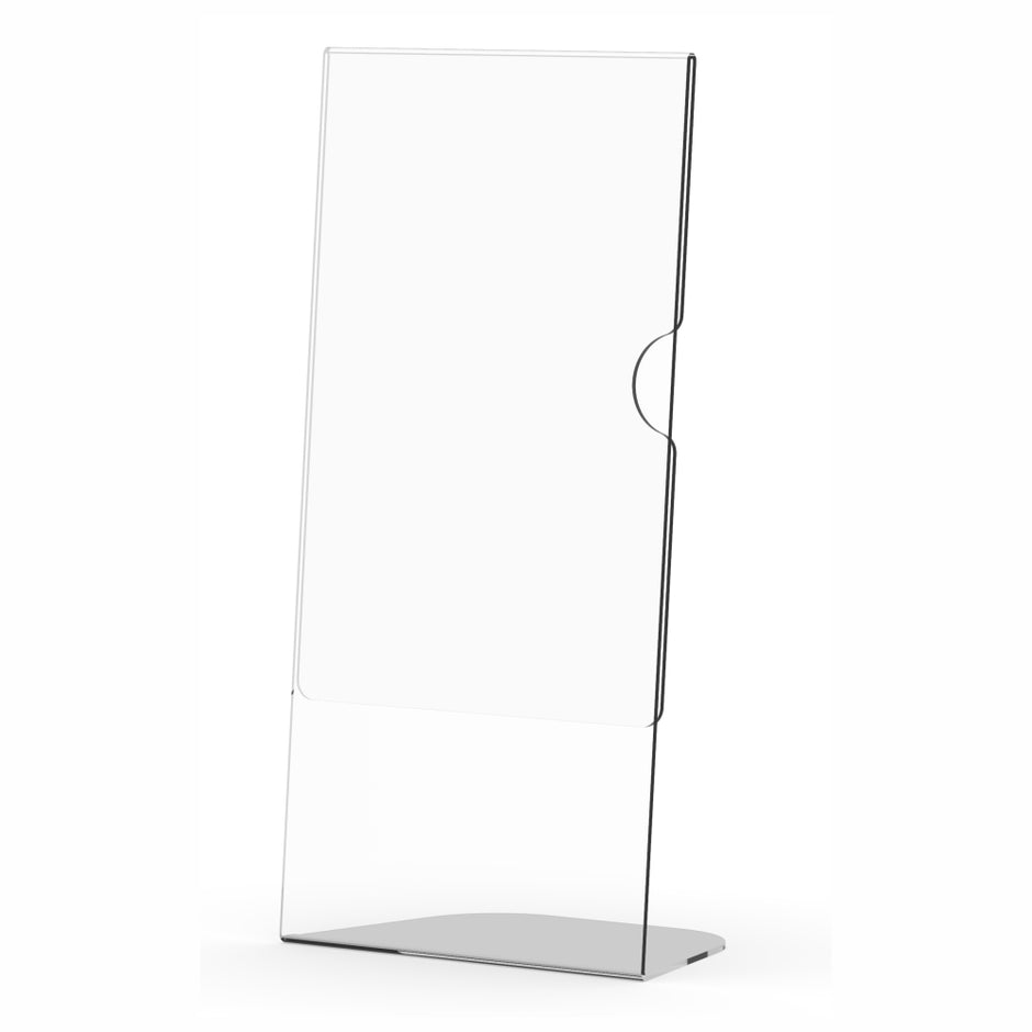 Acrylic Menu Holder - Single Sided - 1/3 (DL) A4 - Box 5 Acrylic Menu Holder - Single Sided - 1/3 (DL) A4 - Box 5 [Office Stock]