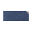 Bulletin Board Ribbed Aluminium Frame (3000x1200mm - Denim) Bulletin Board Ribbed Aluminium Frame (3000x1200mm - Denim) [Office Stock]