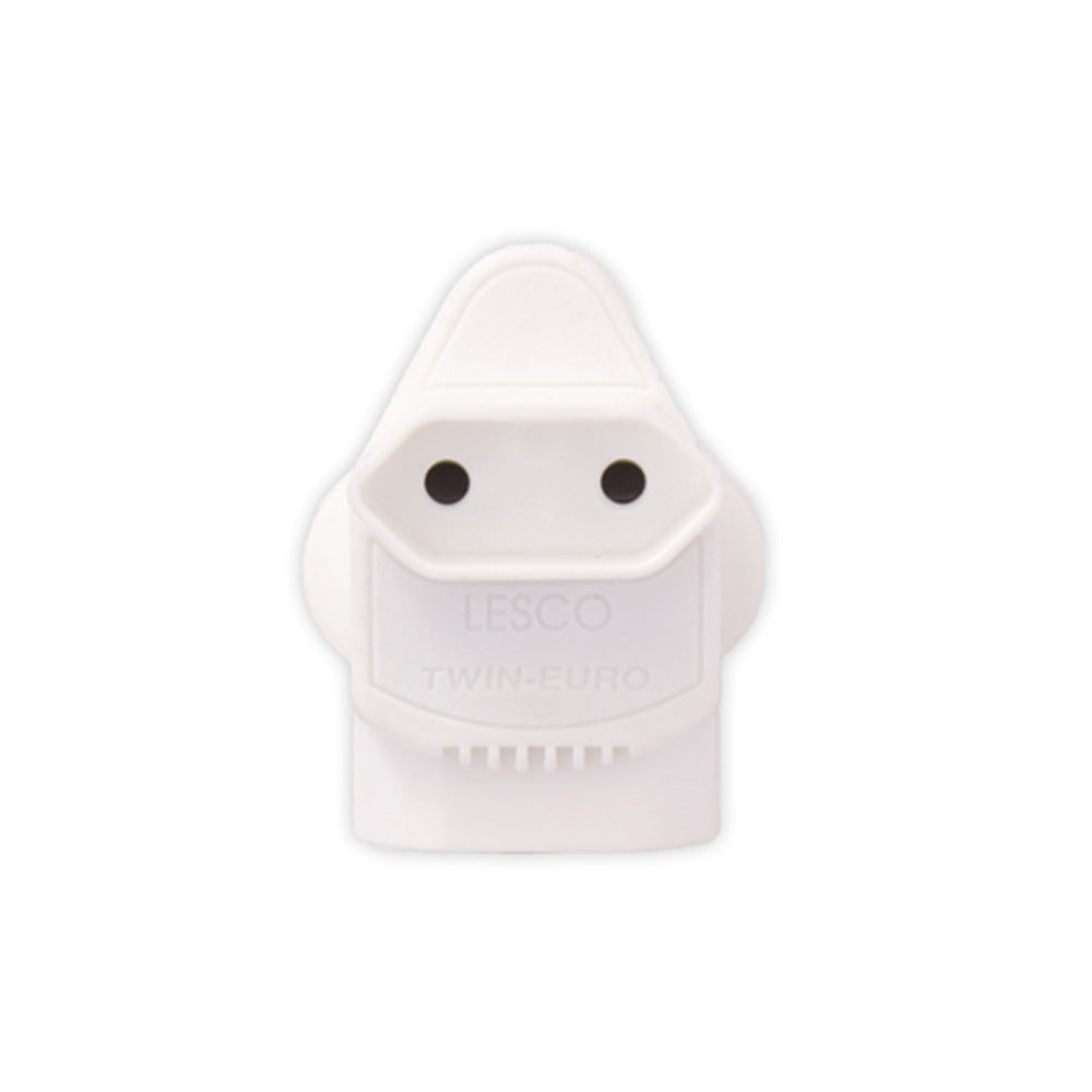 Plug - RSA Twin Euro Adaptor Plug - RSA Twin Euro Adaptor [Office Stock]