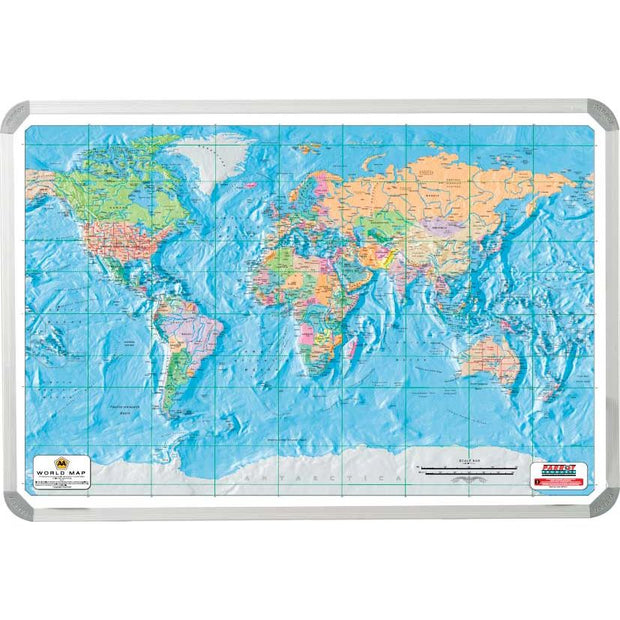 World AA Map (1200*900mm) World AA Map (1200*900mm) [Office Stock]