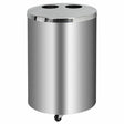 Two Division Stainless Steel Recycle Bin