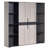 2000mm Light Oak Executive Wall Unit